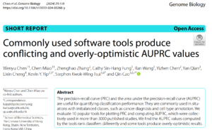 Genome Biology｜常用计算工具会产生相互矛盾和过于乐观的AUPRC值-实验盒